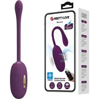 Pretty Love - Doreen - E-stim Vibrerend Eitje - Electrosex - Met App Control - Lichtpaars