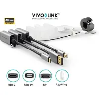 VivoLink PROADRING13S video kabel adapter HDMI Type A (Standaard) Aluminium