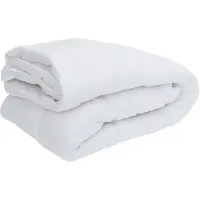 vidaXL Matrasbeschermer 90x190 cm wit