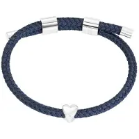 Ixxxi Armband Cosy Heart Blauw | Zilver