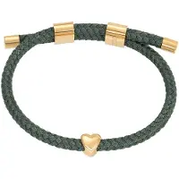 Ixxxi Armband Cosy Heart Groen | Goud