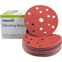 Finixa Schuurschijven RED 150mm met 15 gaten - P240