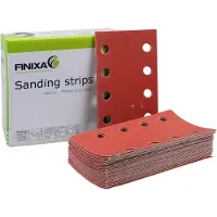 Finixa Schuurstroken 70x125mm met 8 gaten - P400