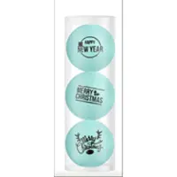 Legend Golfballen Gift Set Merry Christmas-Happy Newyear Blauw