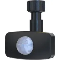LEDVION - Bewegingsmelder 0.5M - Draadloos - Zwart - IP44 - 180° Draaibaar - Bereik 2 tot 8m -Lichtsensor Inbraak