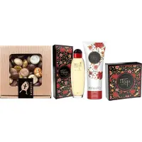 Maja Cadeauset Sinterklaas - Eau de Toilette 50 ml - Body Lotion Geparfumeerd - Zeep - Liv 'n Taste Chocolade Kruidnoten Mix Kadootje