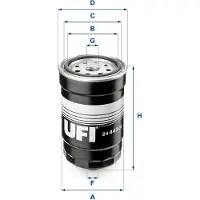Ufi 24.443.00 Brandstoffilter