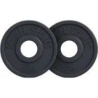 Gorilla Sports Voordeelbundel Olympische halterschijven 2 x 1,25 kg kunststof 50 mm