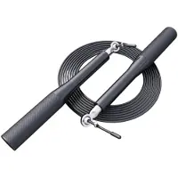 Gorilla Sports Springtouw Aluminium Zwart
