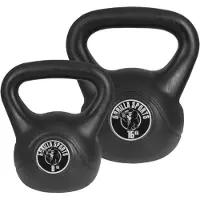 Gorilla Sports Voordeelset Kettlebells 8 en 16 kg Kunststof