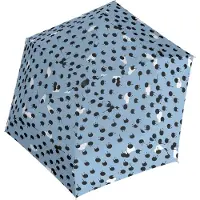 Knirps Paraplu US.050 Ultra Light Slim Manual Rainy Day Ice Lichtblauw