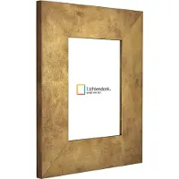 Lichtendonk Fotolijst - Goud Industrieel - 6 cm breed profiel - Fotomaat 40x50 - Ontspiegeld glas - Art.nr. 10115541840501