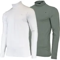 Campri 2-Pack - Skipully - Wintersportpully - Heren - White/Jungle green (640) - maat L