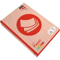 Quantore Kopieerpapier Colour A4 120gr zalm 250 vel - 2 stuks