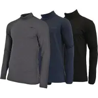 Campri 3-Pack - Skipully - Wintersportpully - Heren - Charcoal-marl/Navy/Black (268) - maat S