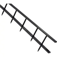 GBC Surebindstrip 25mm 10-pins zwart 100 stuks