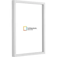 Lichtendonk Fotolijst - Strak Wit - 3 cm hoog profiel - Fotomaat 50x100 - Ontspiegeld ACRYLITE - Art.nr. 101064219501003