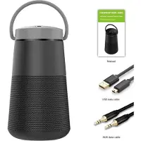 HOPESTAR H33 Grijs draagbare draadloze Bluetooth-luidspreker FM-zender Powerbank