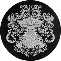Dutch Wallcoverings Flock stickers Oriental zwart
