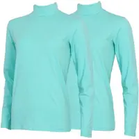 Campri 2-Pack - Skipully - Wintersportpully - Dames - Aruba blue (542) - maat XL