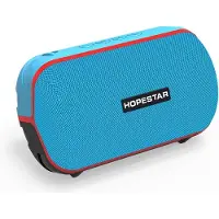 HOPESTAR T6 Mini Blauw -luidspreker Draagbare draadloze luidspreker Draagbare waterdichte luidspreker Soundbar