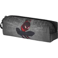 KARACTERMANIA - Marvel - Spiderman Spin-FAN vierkante Roletui - Potloden etui - Pennenetui 2.2 - grijs