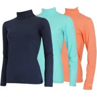 Campri 3-Pack - Skipully - Wintersportpully - Dames - Navy/Aruba blue/Salmon (657) - maat XL