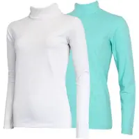 Campri 2-Pack - Skipully - Wintersportpully - Dames - White/Aruba blue (648) - maat M
