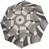 Doppler Paraplu Carbonsteel Magic Euphoria Grey Grijs Veelkleurig