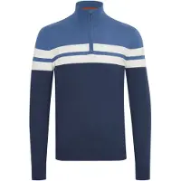 Blend Trui 'Naresh' blauw / wit