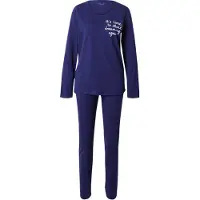 Triumph Pyjama ' Basic ' nachtblauw