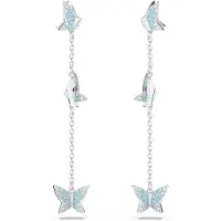 Swarovski Lilia oorstekers met kristal