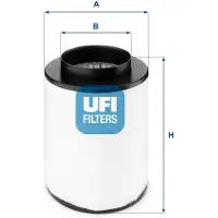 Ufi 27.B54.00 Luchtfilter