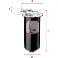 Sofima S 1411 GC Brandstoffilter