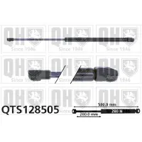 Quinton Hazell QTS128505 Gasveer achterklep