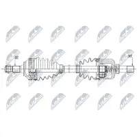 NTY NPW-CT-075 Aandrijfas