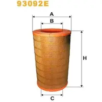 WIX FILTERS 93092E Luchtfilter