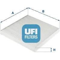 Ufi 53.327.00 Interieurfilter