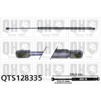 Quinton Hazell QTS128335 Gasveer achterklep