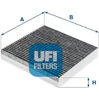 Ufi 54.290.00 Interieurfilter