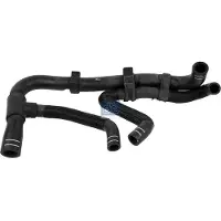 DT Spare Parts Rubber slang, koelsysteem 1.11659