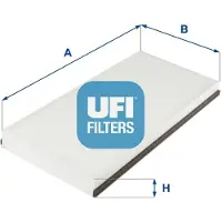Ufi 53.247.00 Interieurfilter