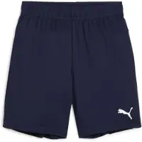 Puma teamGOAL Shorts Jr Unisex Sportbroek - Navy-White
