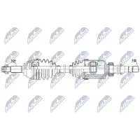 NTY NPW-NS-092 Aandrijfas