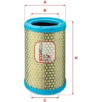 Sofima S 7273 A Luchtfilter
