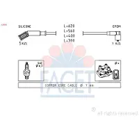 Facet 4.8694 Bougiekabels