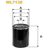 WIX FILTERS WL7138 Oliefilter