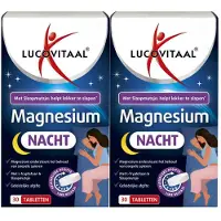 Lucovitaal 2x Magnesium Nacht 30 Tabletten