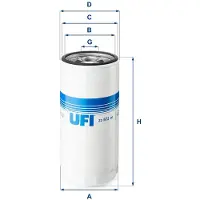 Ufi Oliefilter 23.572.00
