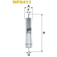 WIX FILTERS WF8411 Brandstoffilter